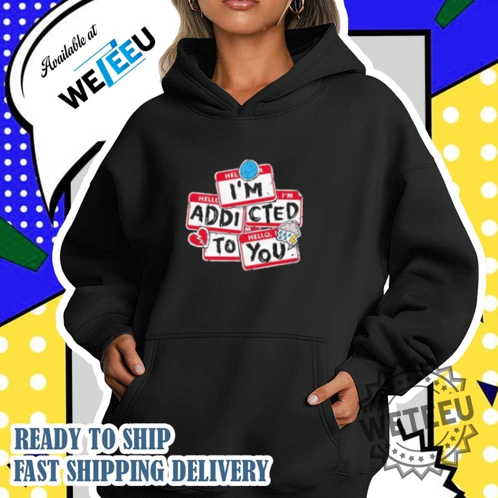Simple Plan Hello Im Addicted To You Tshirt Emo Band Fan Merch 5 Simple Plan Hello I’m Addicted To You T-Shirt – Emo Band Fan Merch