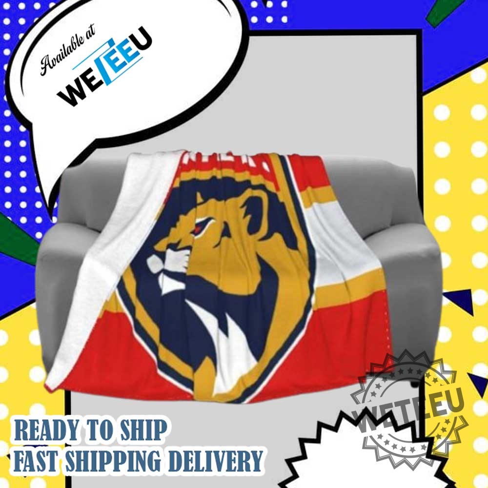 Nhl Florida Panthers Fleece Throw Blanket Quilt For Fans 4 NHL Florida Panthers Fleece Throw Blanket Quilt For Fans