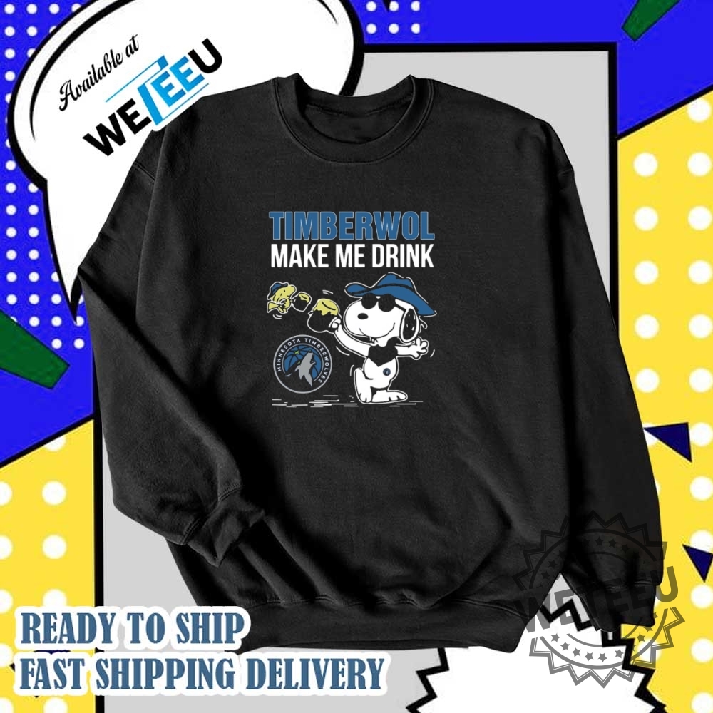 Minnesota Timberwolves Snoopy And Woodstock Nba Humor Fan Shirt 6 Minnesota Timberwolves Snoopy and Woodstock NBA Humor Fan Shirt