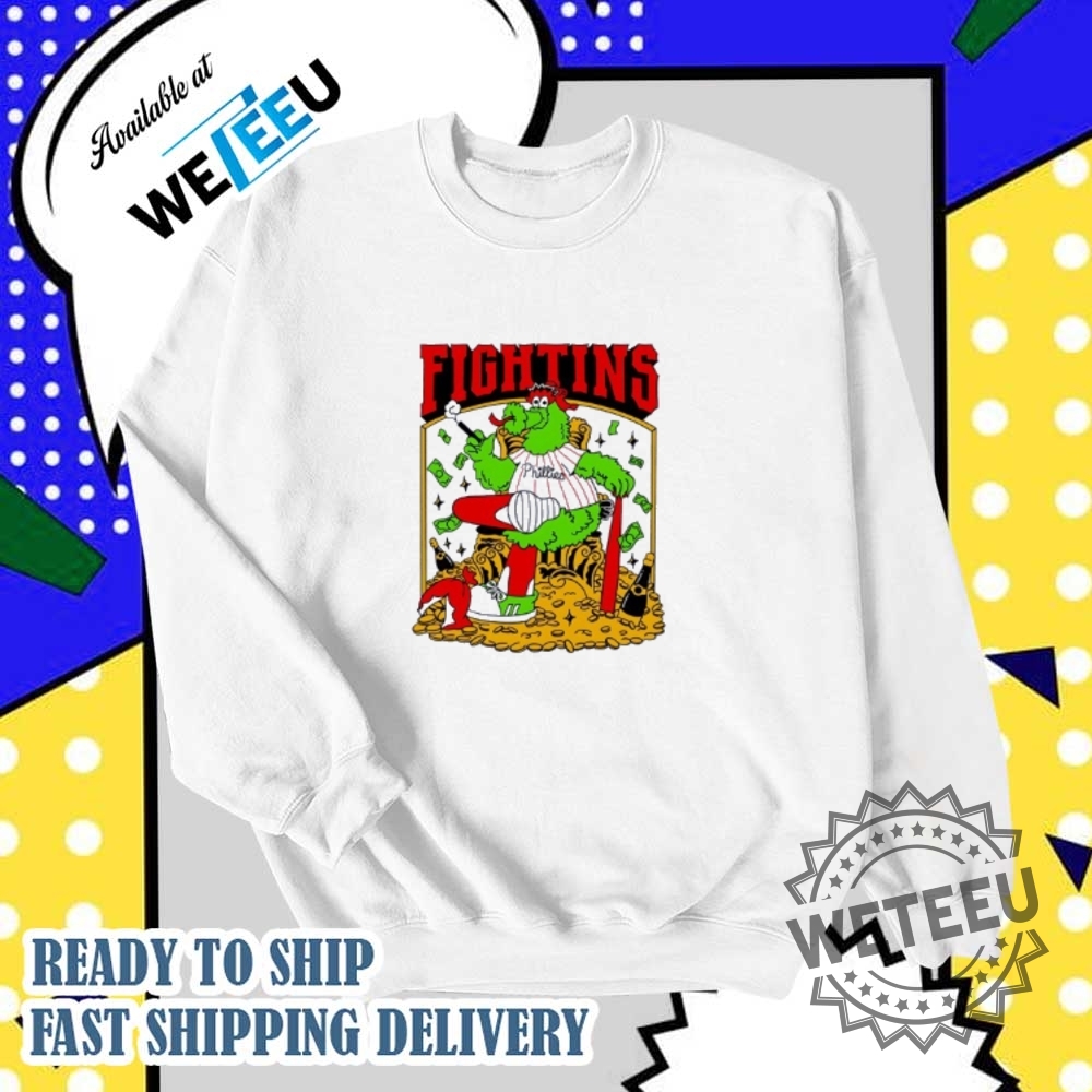 Fightins Phillie Phanatic Shirt Philadelphia Phillies Mascot Tee 5 Fightins Phillie Phanatic Shirt – Philadelphia Phillies Mascot Tee