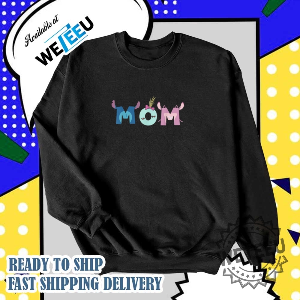 Disney Lilo Stitch Mom Mothers Day Birthday Family Trip Tshirt 5 Disney Lilo Stitch Mom Mothers Day Birthday Family Trip T-shirt