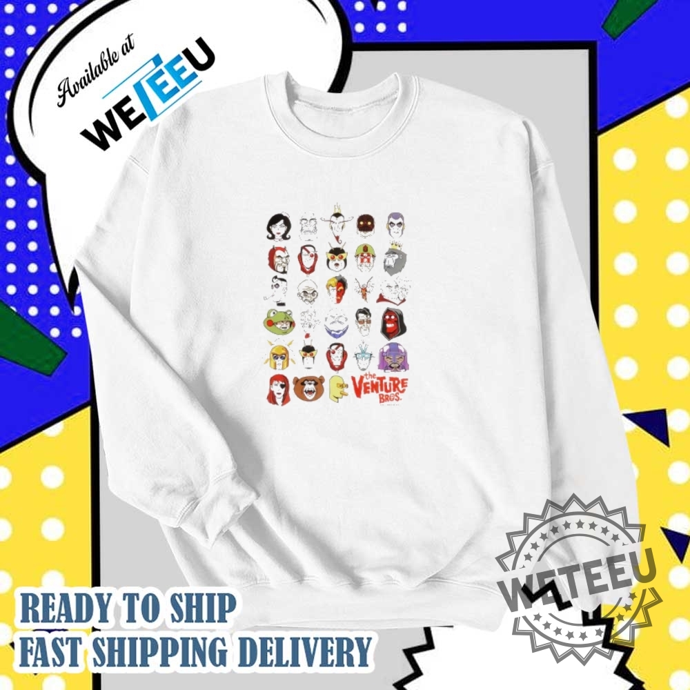The Venture Bros. Antagonists Tshirts 5 The Venture Bros. Antagonists T-shirts