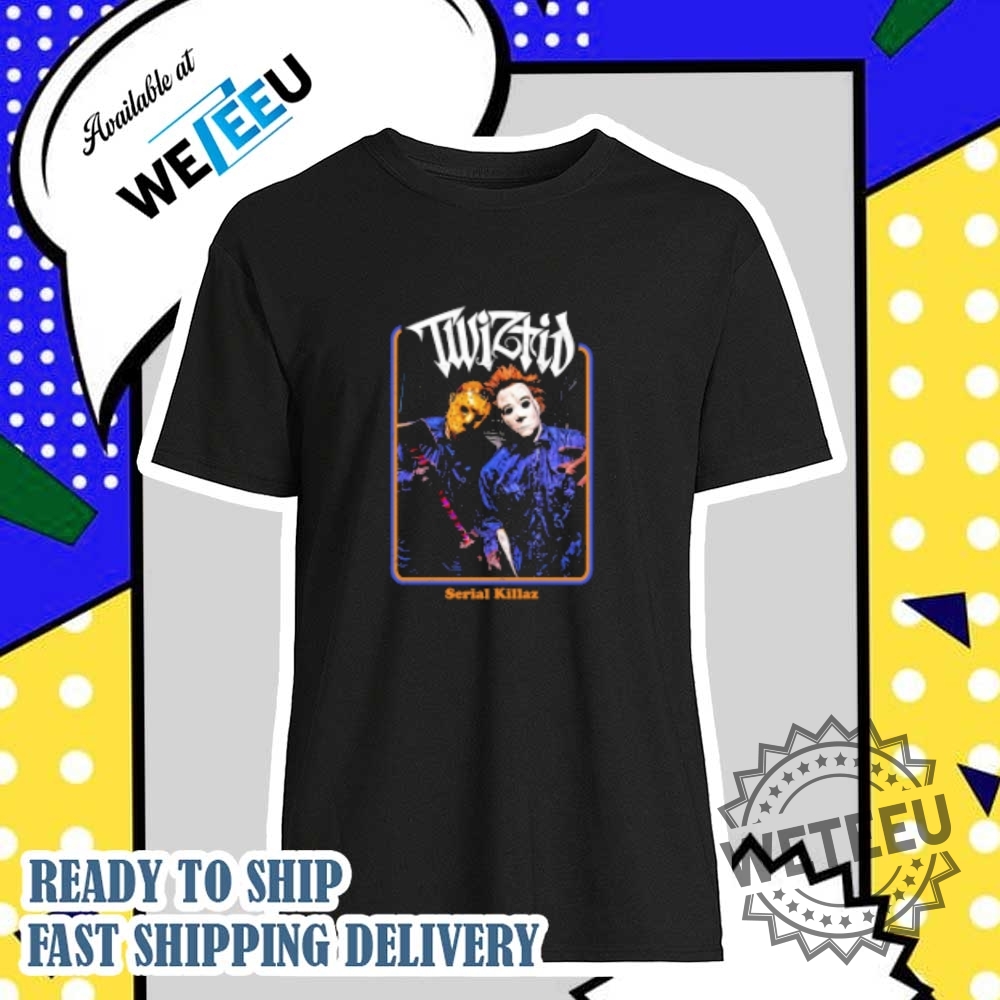 Michael Myers Jason Voorhees Twiztid Tshirt Serial Killaz Horror Tee
