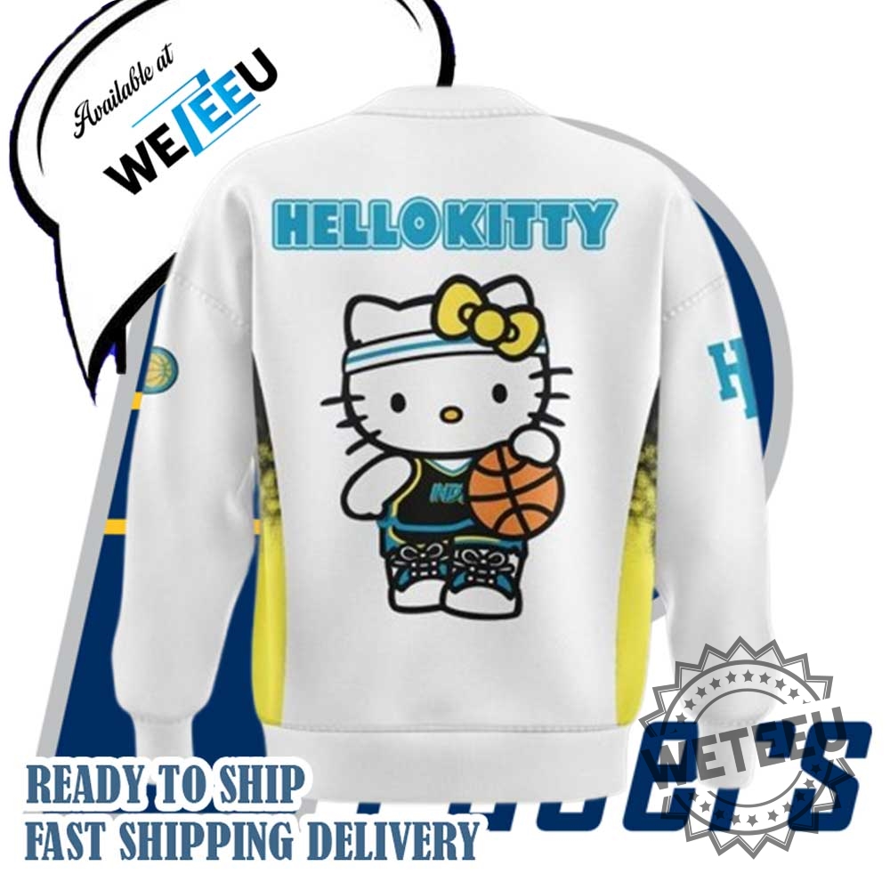 Indiana Pacers X Hello Kitty Night Performance Sweatshirt Limited Edition Nba Gear 4 Indiana Pacers x Hello Kitty Night Performance Sweatshirt – Limited Edition NBA Gear