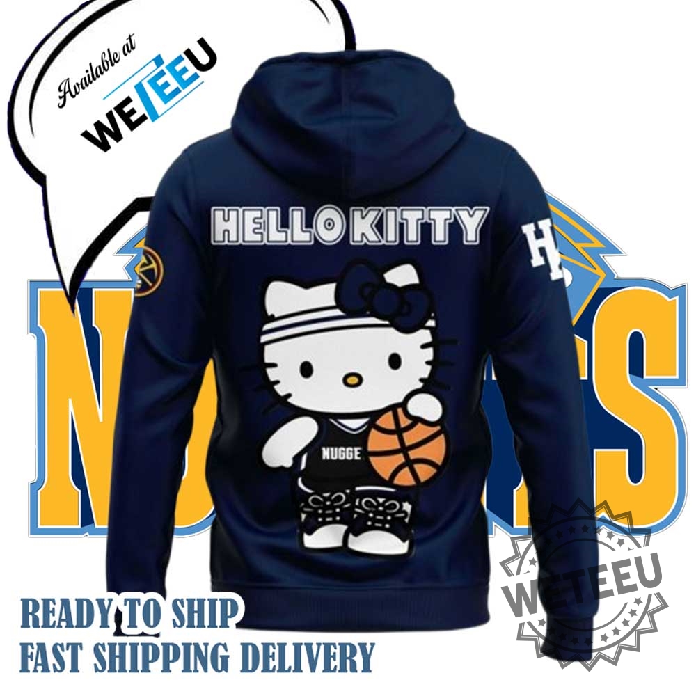 Denver Nuggets X Hello Kitty Night Hoodie Rare Nba X Sanrio Limited Edition 4 Denver Nuggets x Hello Kitty Night Hoodie – Rare NBA x Sanrio Limited Edition