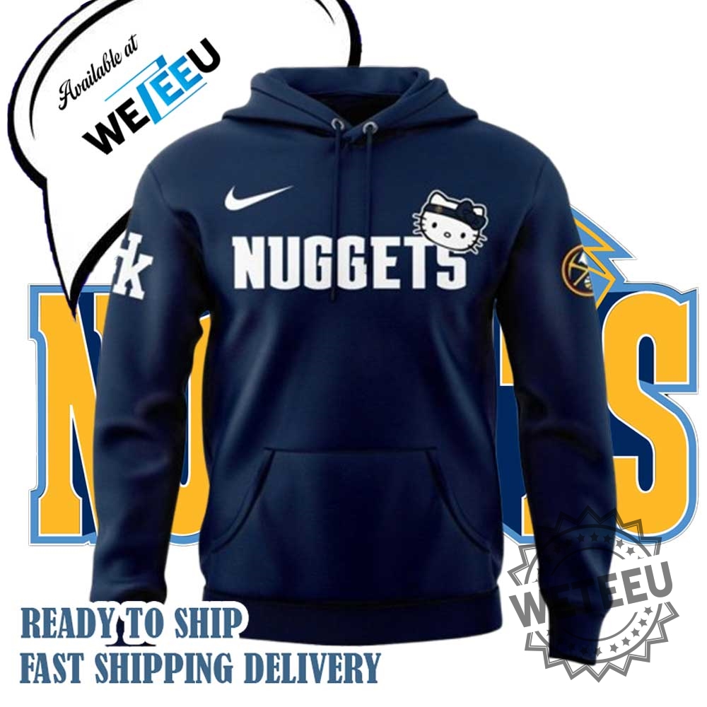 Denver Nuggets X Hello Kitty Night Hoodie Rare Nba X Sanrio Limited Edition 5 Denver Nuggets x Hello Kitty Night Hoodie – Rare NBA x Sanrio Limited Edition