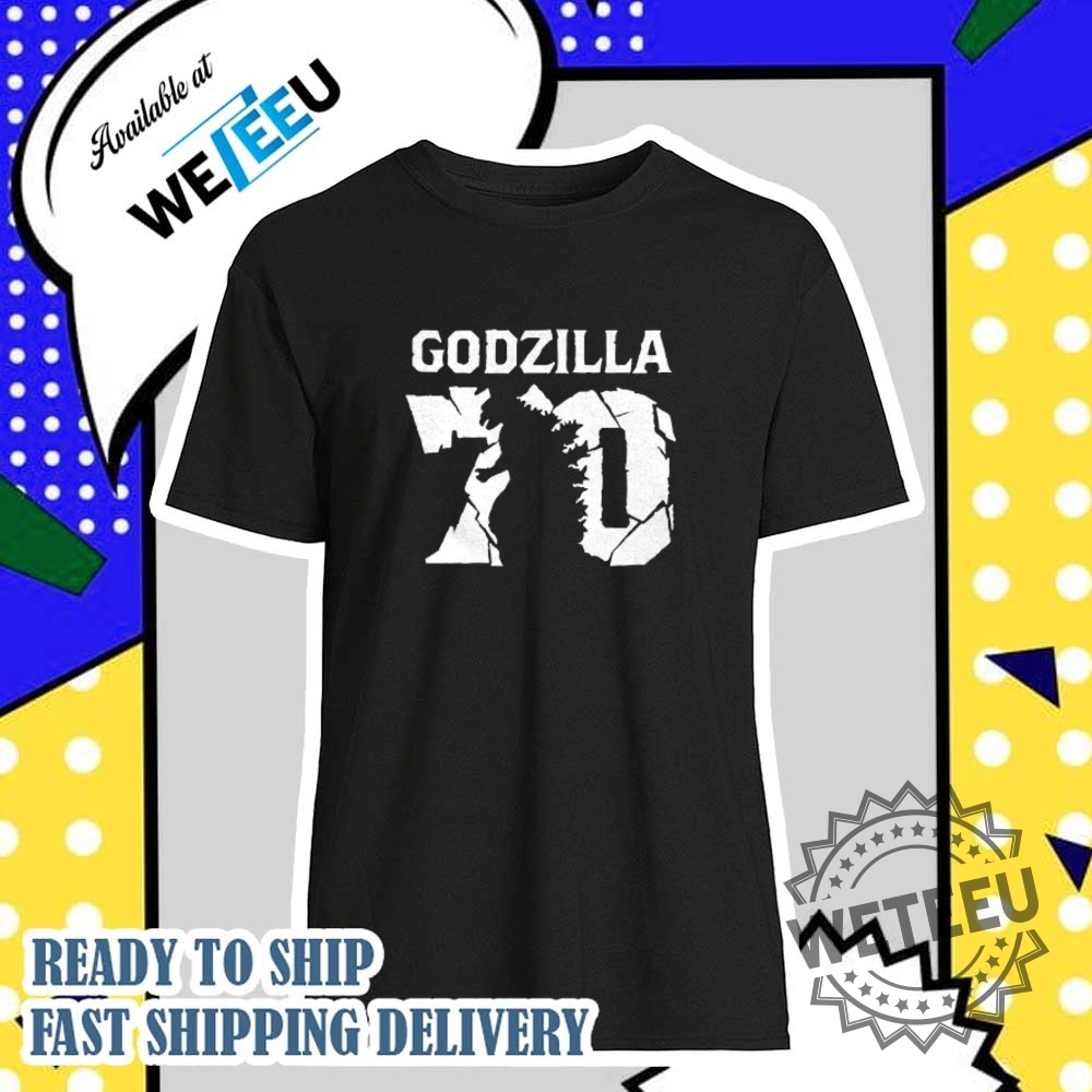 Godzilla 70 Years Tshirts
