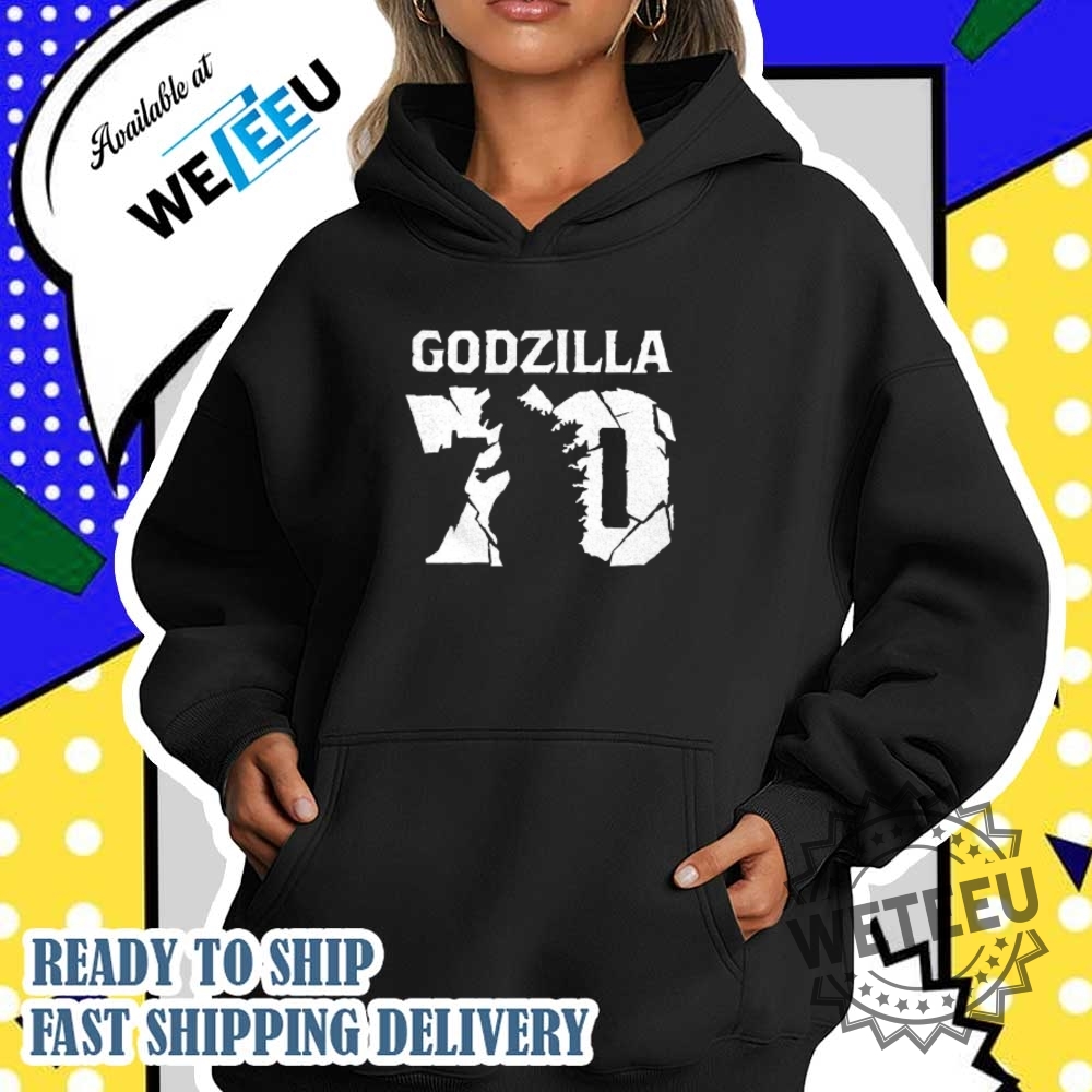 Godzilla 70 Years Tshirts 4 Godzilla 70 years t-shirts