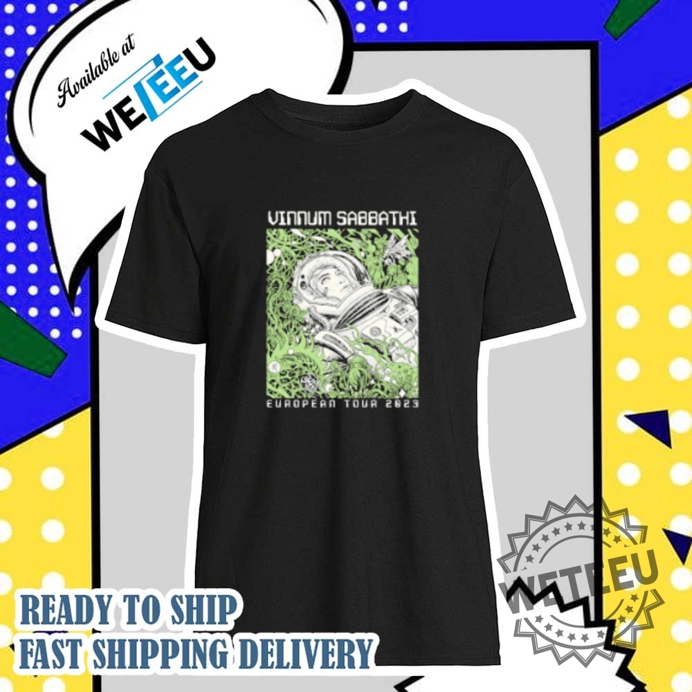 Vinnum Sabbathi European Tour 2023 Tshirts