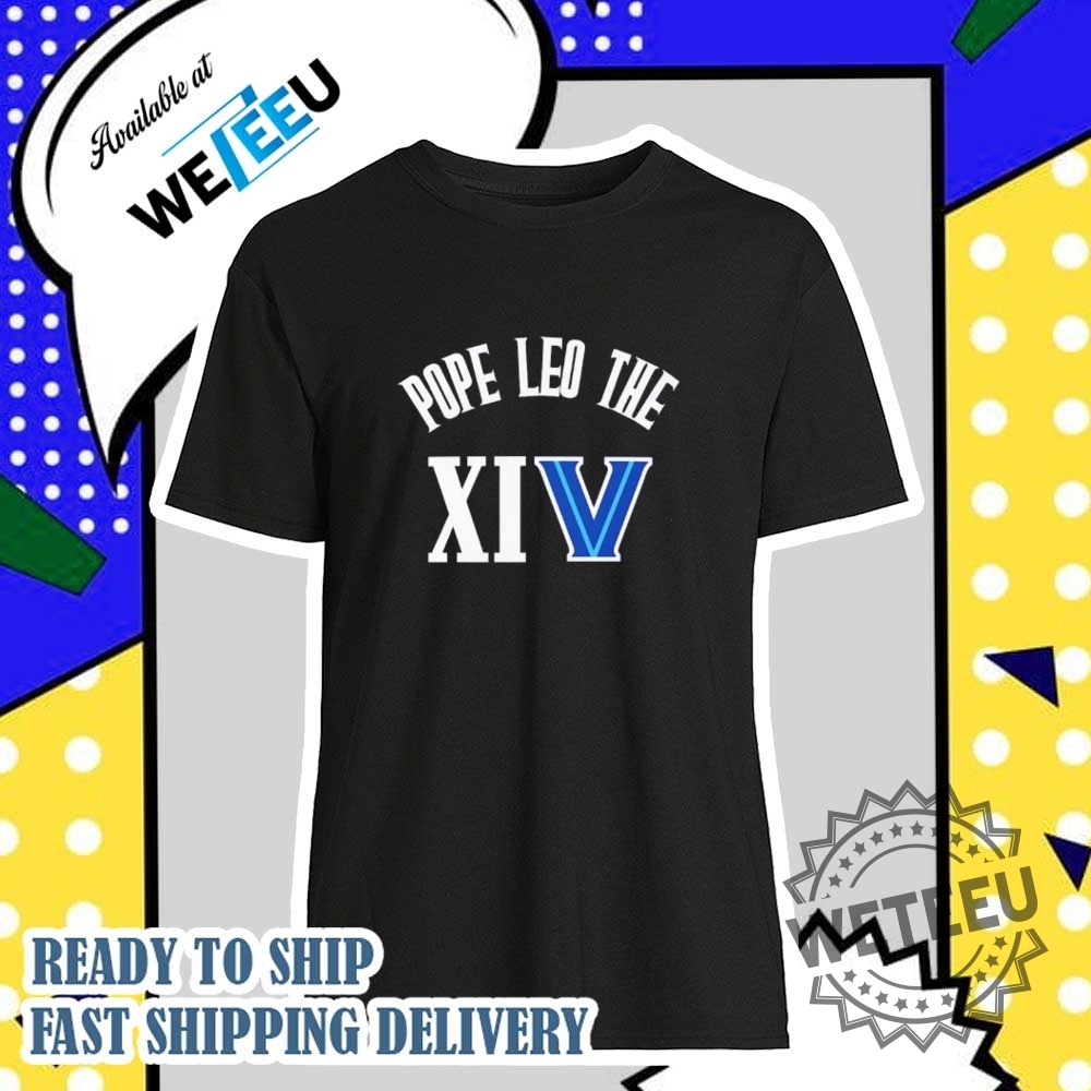 Pope Leo The Xiv Villanova Shirt