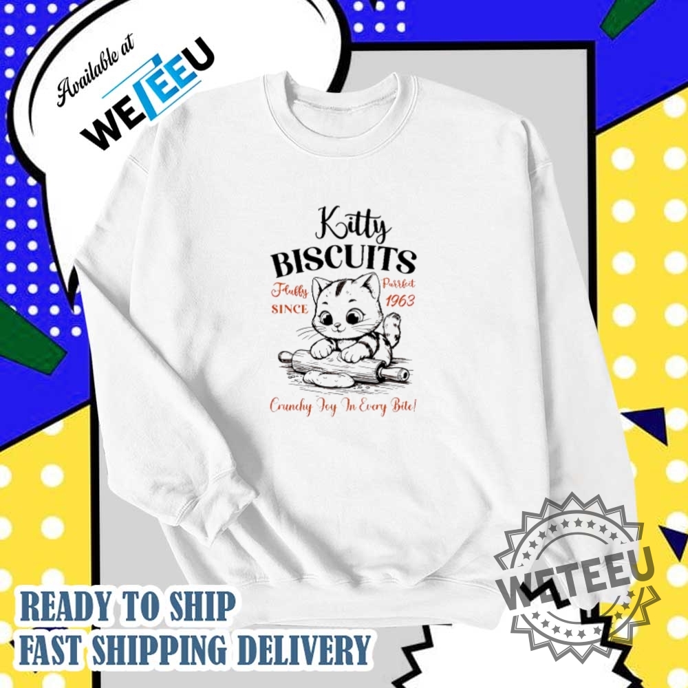 Kitty Biscuits Fluffy Purrfect Since 1963 Shirt 5 Kitty Biscuits Fluffy Purrfect Since 1963 shirt