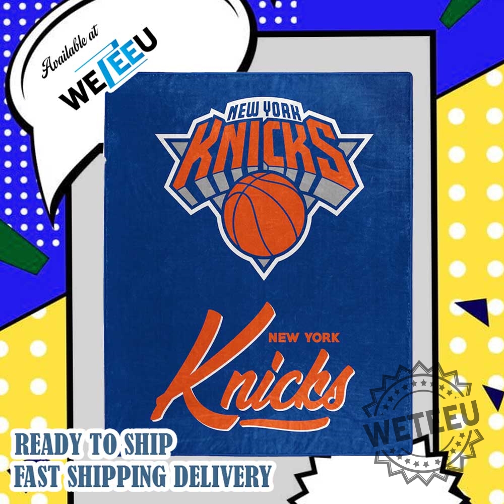 New York Knicks Logo Fleece Blanket Ultra Soft Nba Basketball Throw 3 New York Knicks Logo Fleece Blanket – Ultra Soft NBA Basketball Throw
