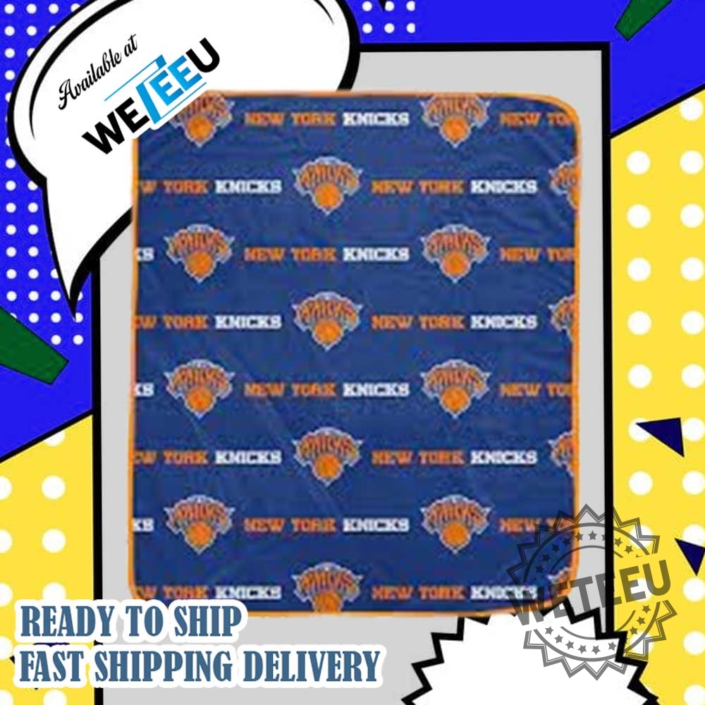 New York Knicks Logo Pattern Fleece Blanket Soft Nba Basketball Throw For Fans 3 New York Knicks Logo Pattern Fleece Blanket – Soft NBA Basketball Throw for Fans