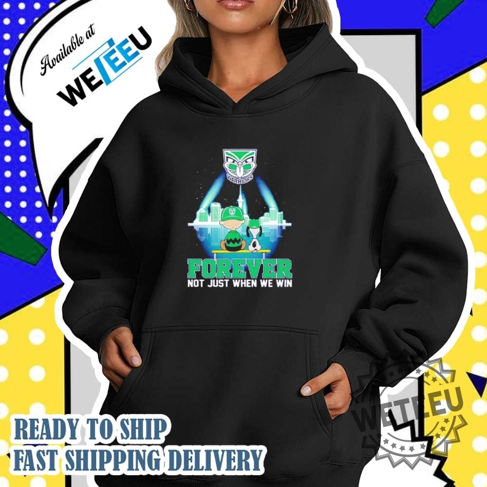 Charlie Browns And Snoopy Watching Warriors Forever Not Just When We Win Shirt 4 Charlie Browns and Snoopy watching Warriors forever not just when we win shirt