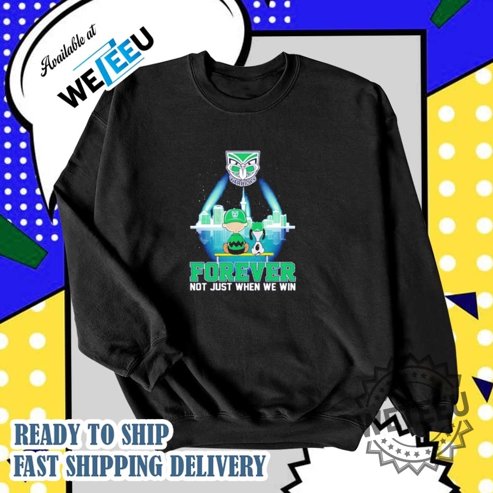 Charlie Browns And Snoopy Watching Warriors Forever Not Just When We Win Shirt 5 Charlie Browns and Snoopy watching Warriors forever not just when we win shirt