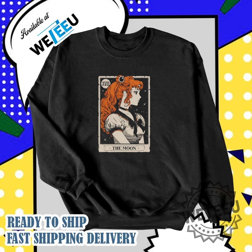 Sailor Moon Protector Of Dreams Tarot Card Shirt 5 Sailor Moon protector of dreams Tarot card shirt
