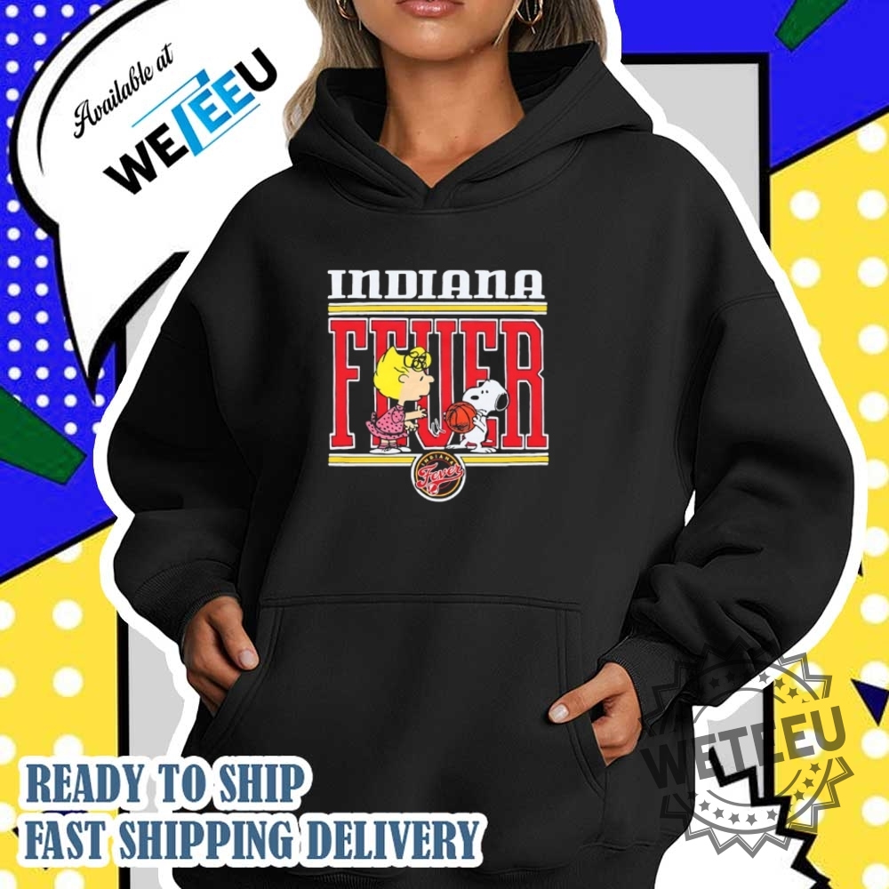 Peanuts Sally X Wnba Indiana Fever Shirt 4 Peanuts Sally X WNBA Indiana Fever shirt