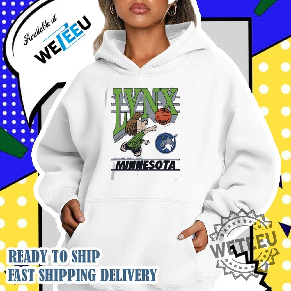 Peanuts Peppermint Patty Playing Minnesota Lynx Shirt 4 Peanuts Peppermint Patty playing Minnesota Lynx shirt