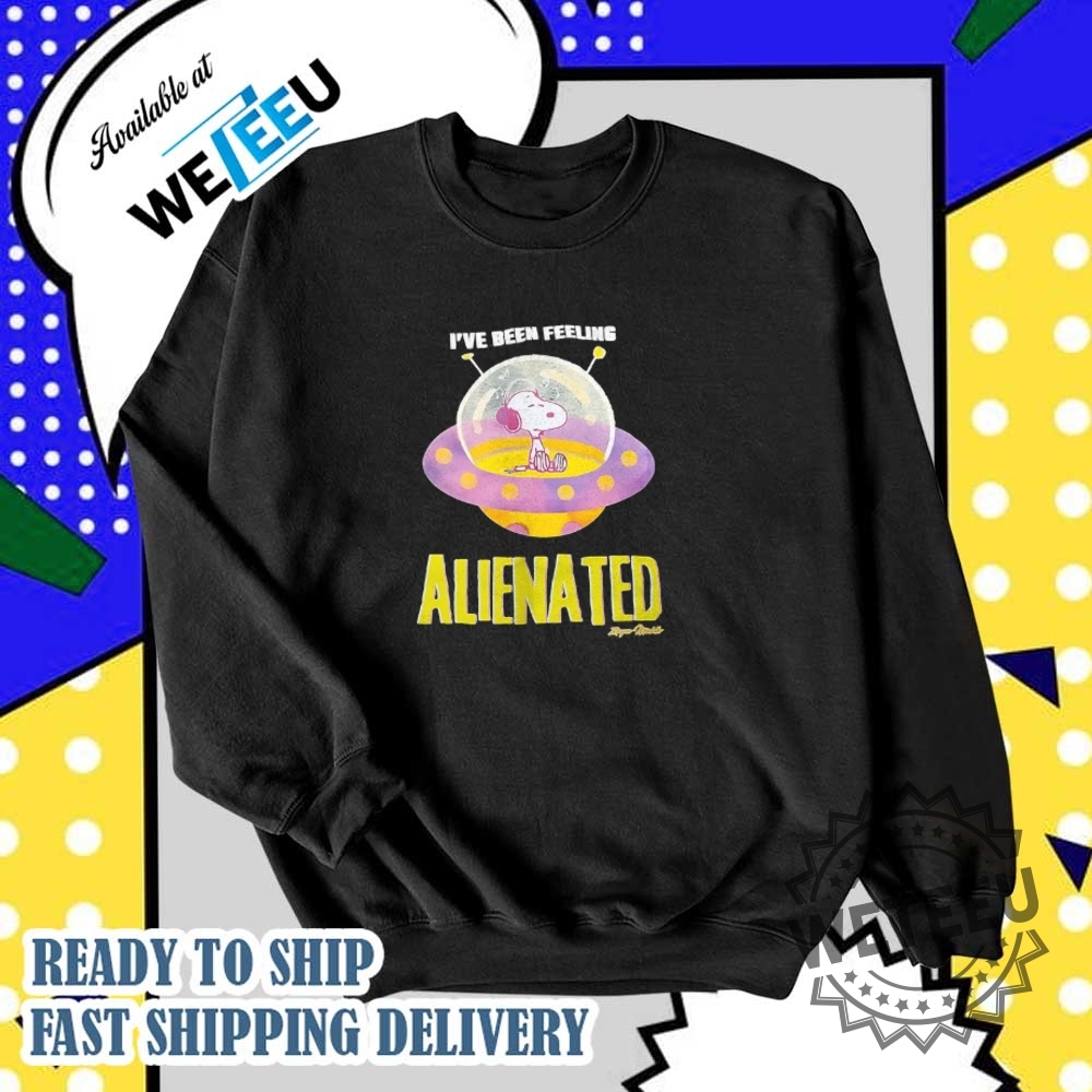 Snoopy Ive Been Feeling Alienated Shirt 5 Snoopy I’ve been feeling alienated shirt