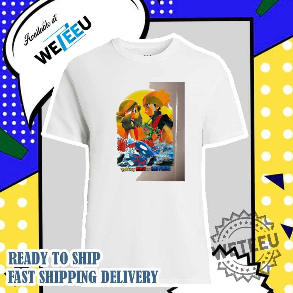 "Shop Unique Peanuts x WNBA T-Shirts for Every Basketball Fan" 32 Ruby And Sapphire Pokemon Shirt