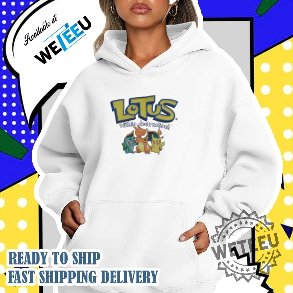 Within Destruction X Pokemon Lotus Tshirts 4 Within Destruction X Pokemon Lotus T-shirts
