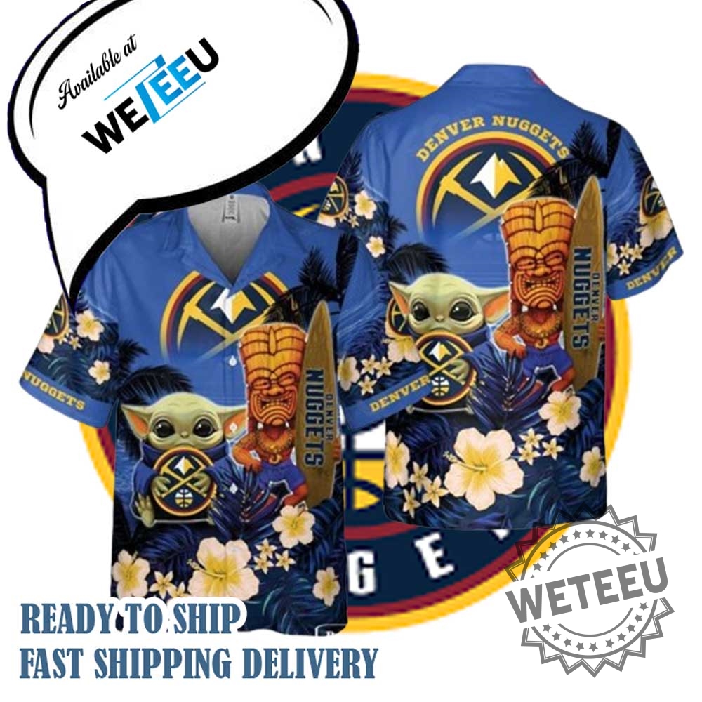 Denver Nuggets Nba Palm Tree Champions 2023 Baby Yoda Hawaiian Shirt 3 Denver Nuggets NBA Palm Tree Champions 2023 Baby Yoda Hawaiian Shirt