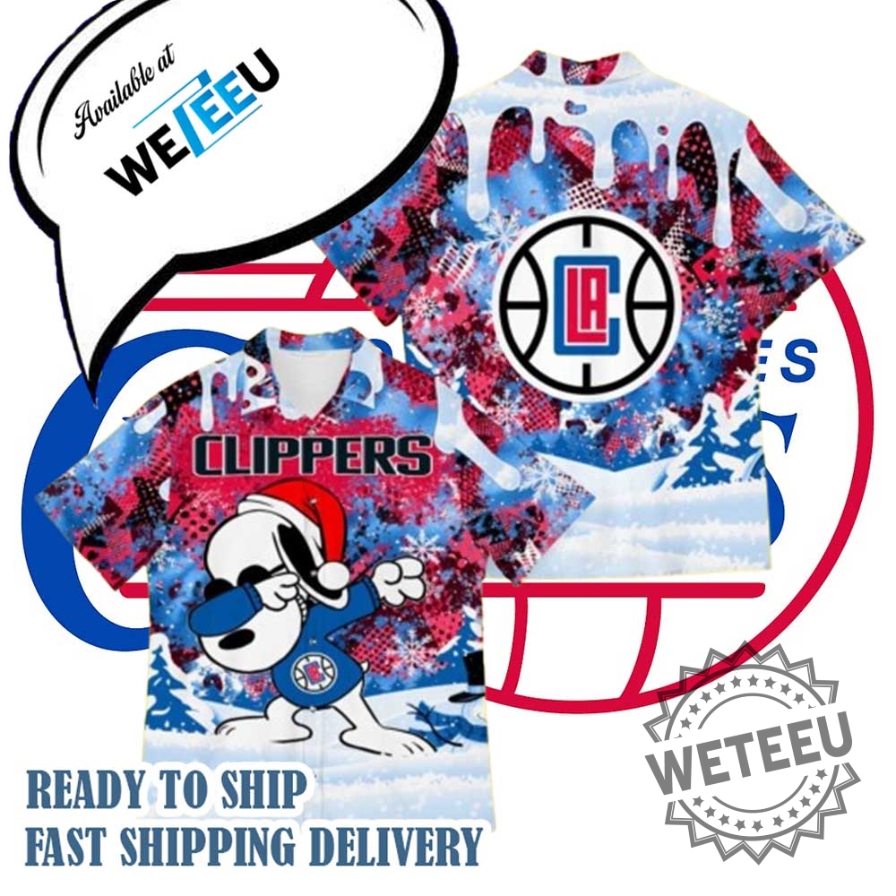 Los Angeles Clippers Snoopy Dabbing The Peanuts Pattern Hawaiian Shirt 5 Los Angeles Clippers Snoopy Dabbing The Peanuts Pattern Hawaiian Shirt
