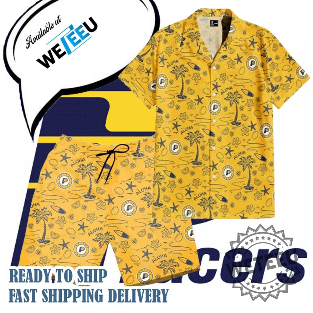 Indiana Pacers Logo Collage Shirt Vibrant Allover Print Nba Hawaiian Shirt 5 Indiana Pacers Logo Collage Shirt – Vibrant All-Over Print NBA Hawaiian Shirt