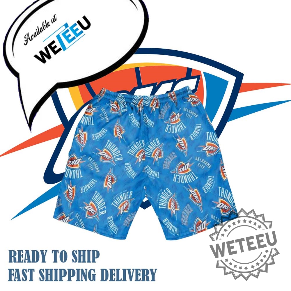 Oklahoma City Thunder Hawaiian Shirt Blue Nba Team Logo Summer Buttonup For Basketball Fans 6 Oklahoma City Thunder Hawaiian Shirt – Blue NBA Team Logo Summer Button-Up for Basketball Fans