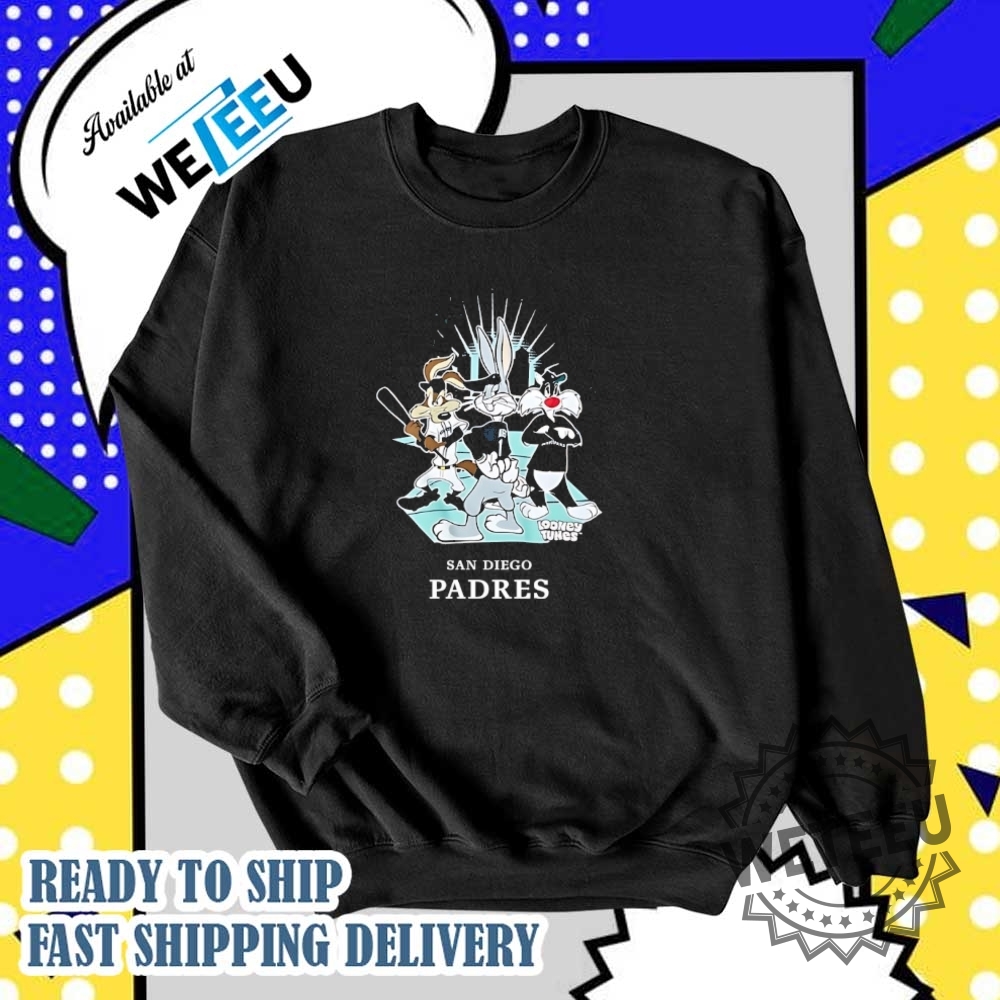 San Diego Padres Looney Tunes City Skyline Shirt 6 San Diego Padres Looney Tunes City Skyline shirt
