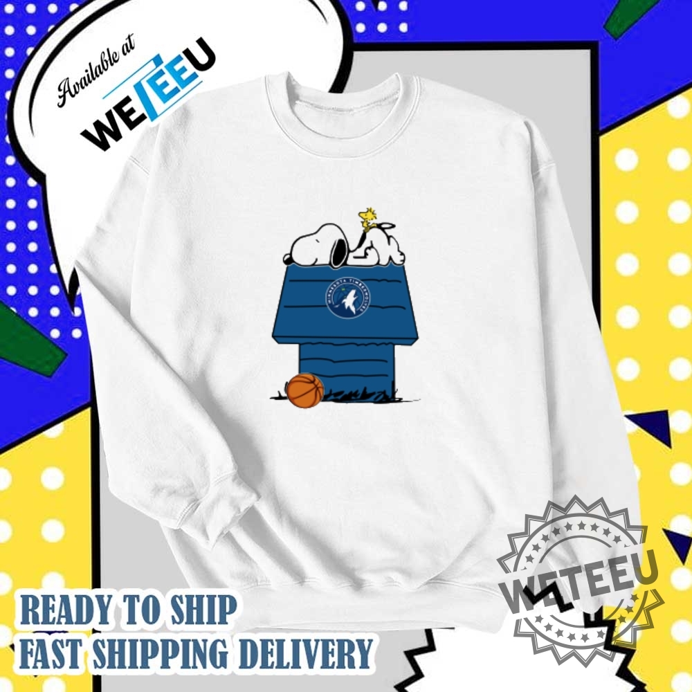 Minnesota Timberwolves Nba Basketball Snoopy Woodstock House Shirt 6 Minnesota Timberwolves NBA Basketball Snoopy Woodstock House Shirt
