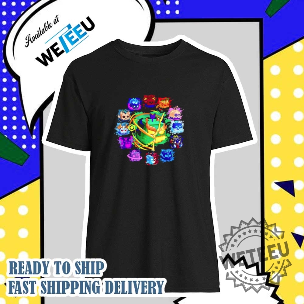 Blox Fruit Round Of Mythicales Shirt