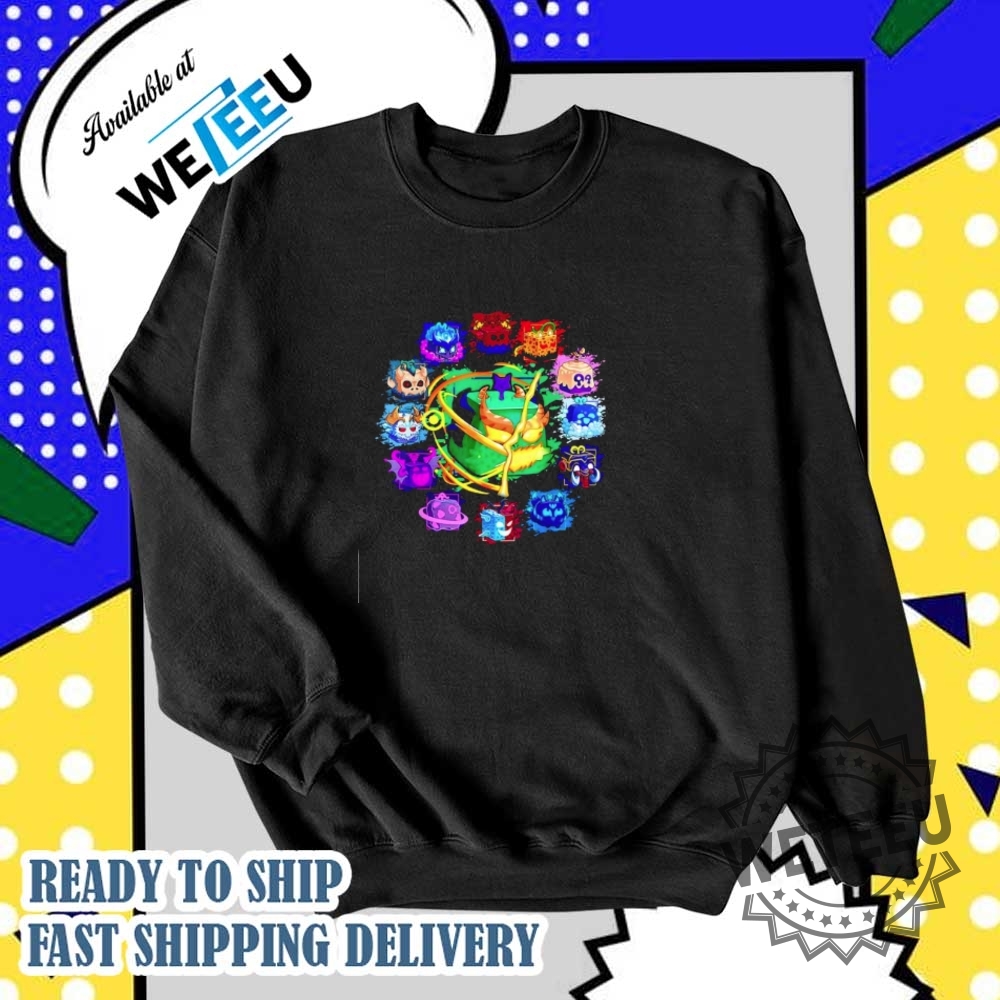 Blox Fruit Round Of Mythicales Shirt 6 Blox fruit round of mythicales shirt