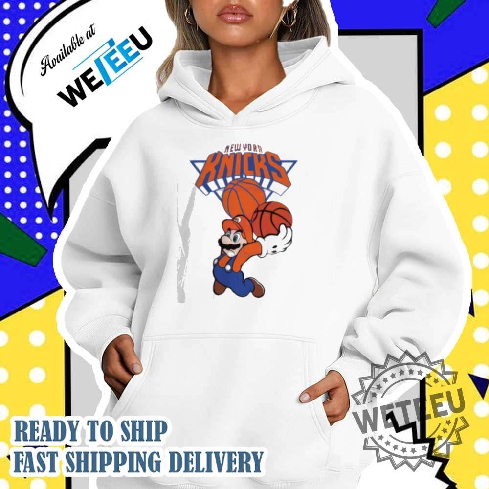 Super Mario Basketball New York Knicks Shirt 5 Super Mario Basketball New York Knicks Shirt