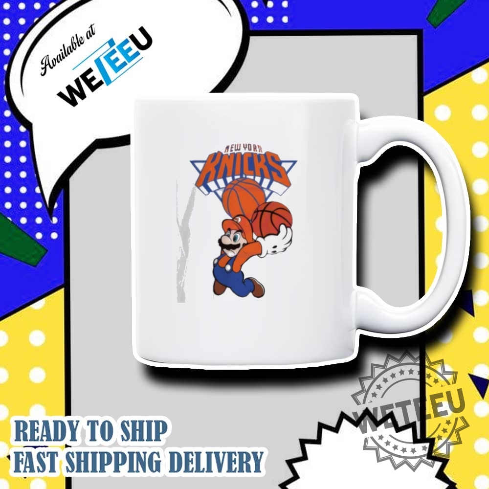 Super Mario Basketball New York Knicks Shirt 7 Super Mario Basketball New York Knicks Shirt