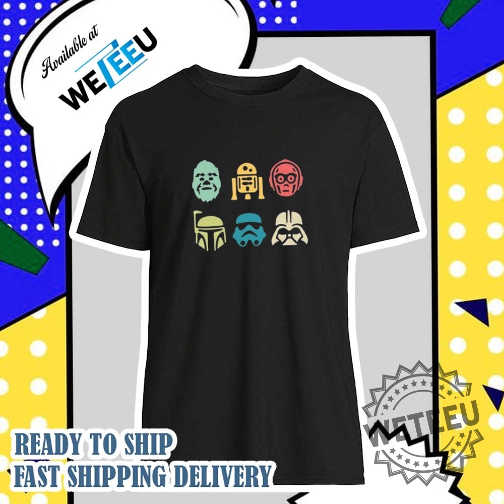 Disney Star Wars Character Shirt