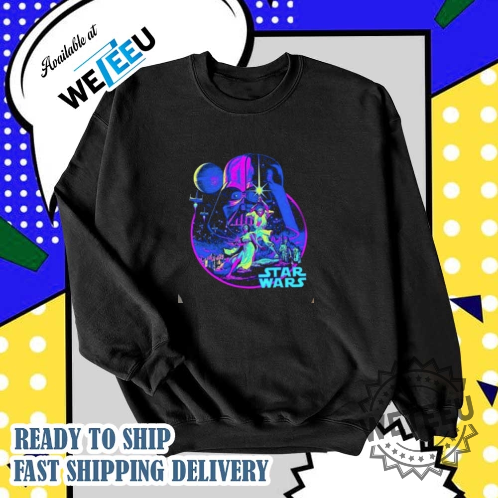 Star Wars Bright Classic Neon Shirt 6 Star Wars Bright Classic Neon Shirt