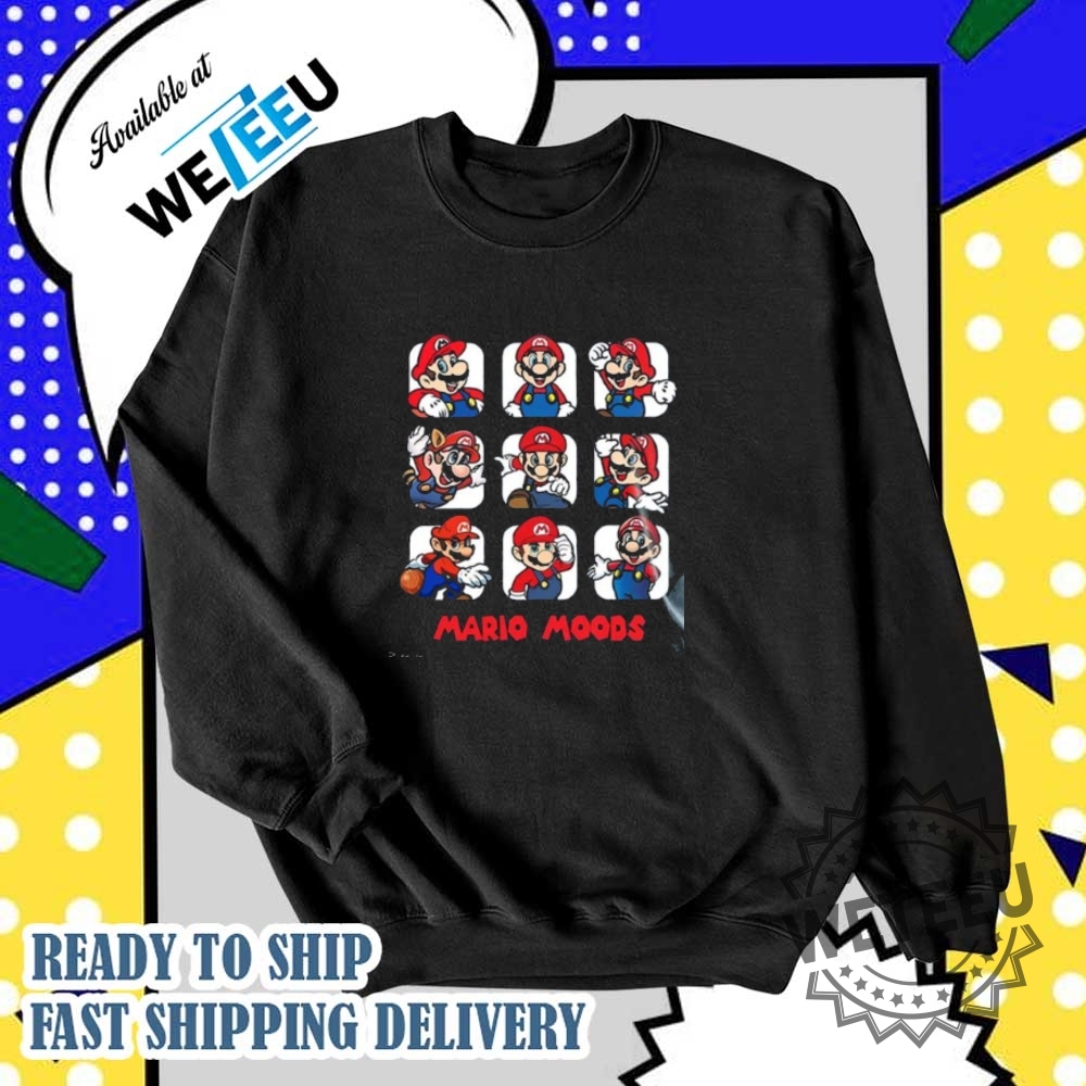 Nintendo Super Mario Bros Tshirt 5 Nintendo Super Mario Bros T-Shirt