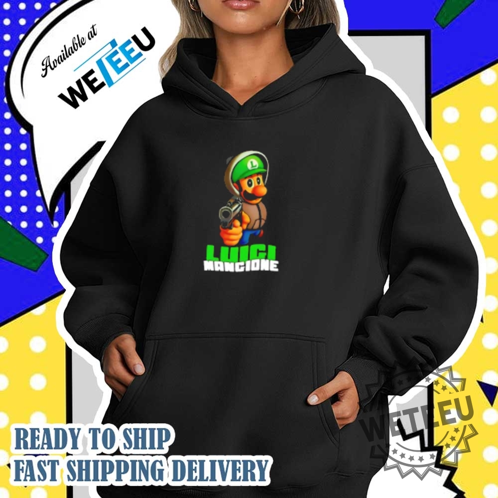 Luigi Super Mario Free Luigi Mangione Shirt 4 Luigi Super Mario Free Luigi Mangione Shirt