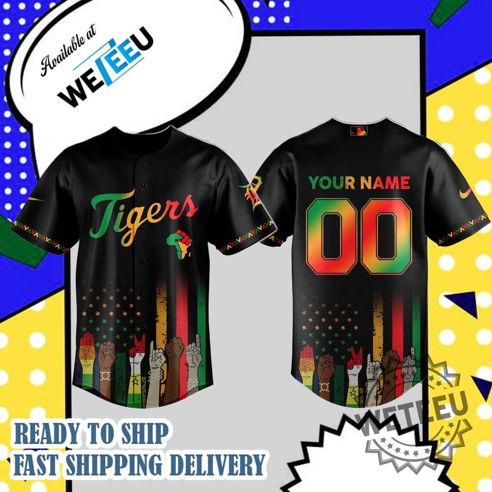 "Top 5 Unique New York Mets Jerseys to Showcase Your Style" 6 Detroit Tigers Mlb X Juneteenth Freedom Day Baseball Jersey