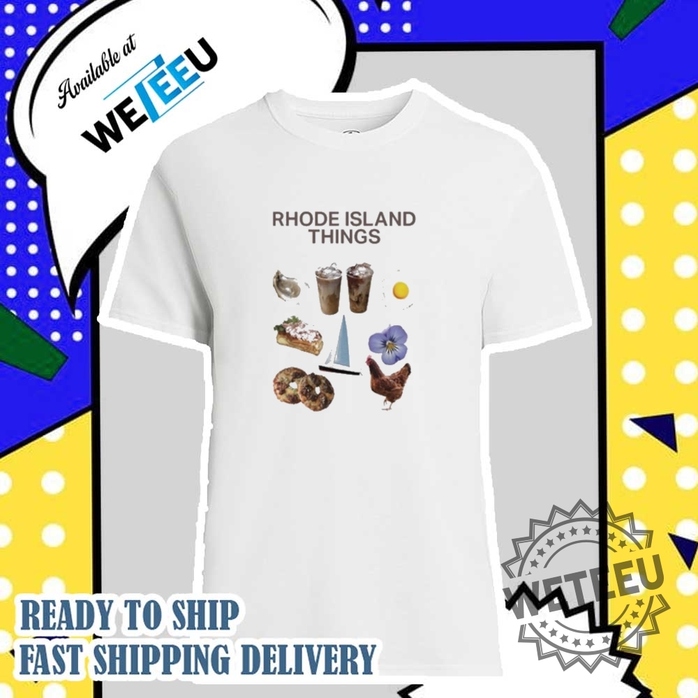 "Top Trending Graphic Tees: Celebrate Empathy, Pride, and Patriotism" 14 The Nitro Cart Rhode Island Things Shirt