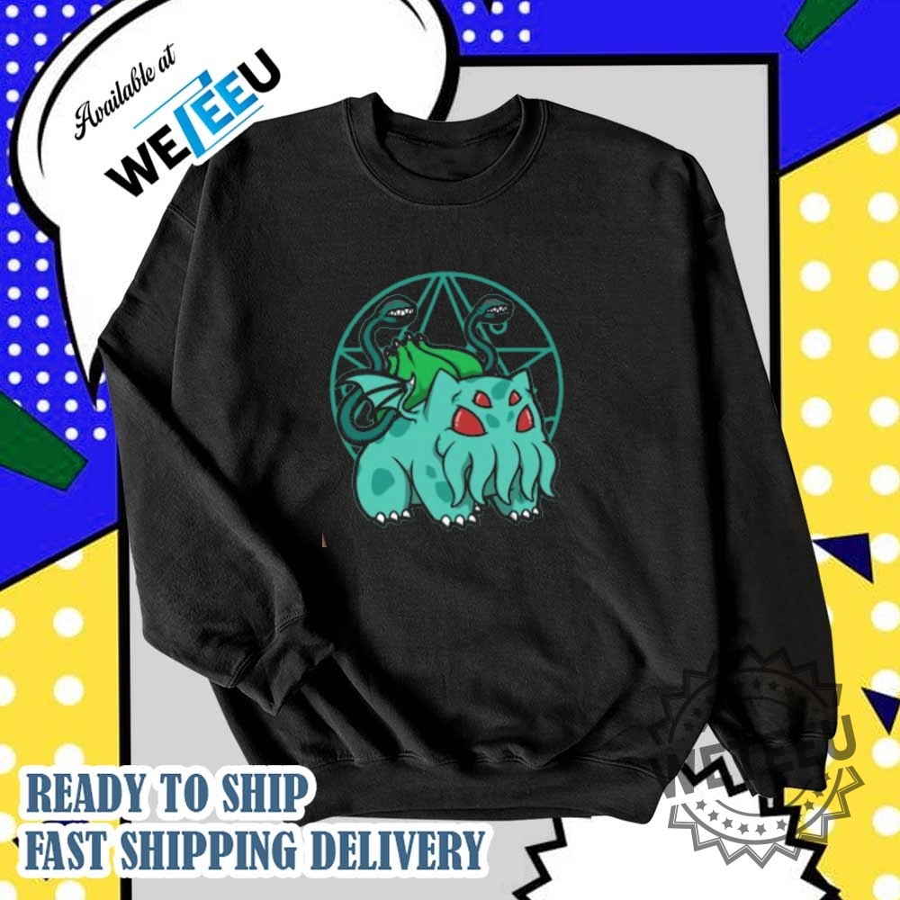 Bulbathulhu Bulbasaur Pokemon Cthulhu Shirt 6 Bulbathulhu Bulbasaur Pokemon Cthulhu Shirt