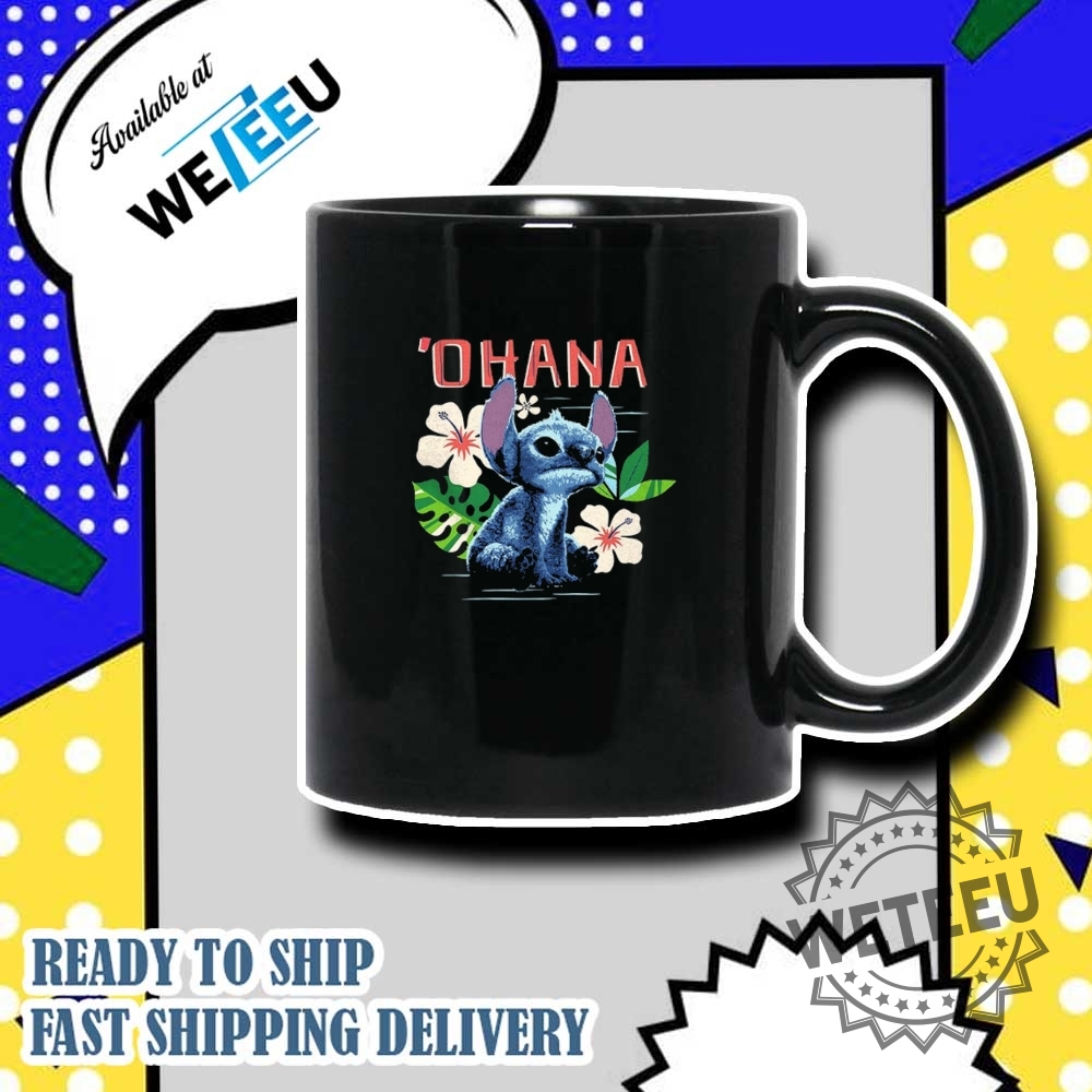 Lilo And Stitch Ohana Flowers Shirt