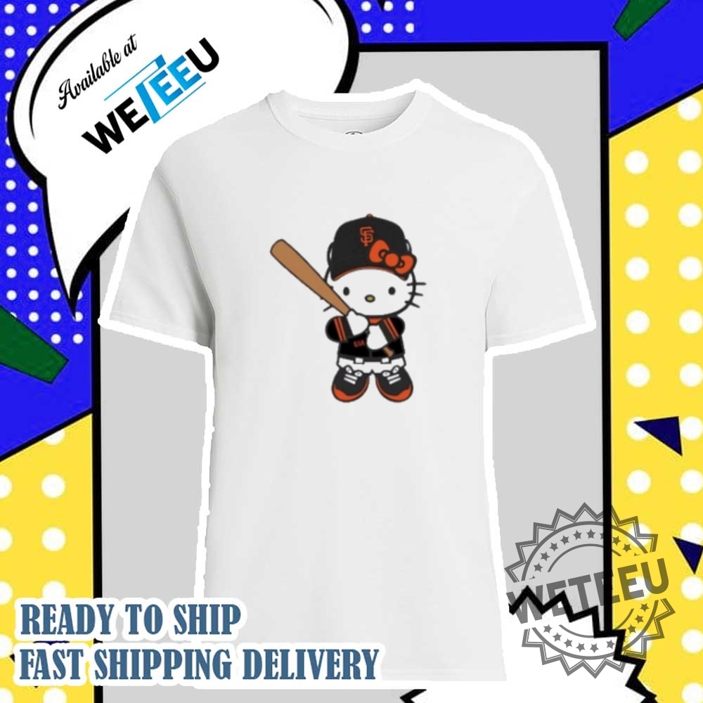"Discover Unique Pop Culture Shirts: From Tom & Jerry to Stitch" 29 Hello Kitty X San Francisco Giants Mlb Tshirts