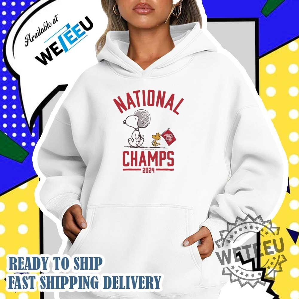 The Peanuts Ohio State Buckeyes 2024 Football National Champs Shirt 5 The Peanuts Ohio State Buckeyes 2024 Football National Champs shirt