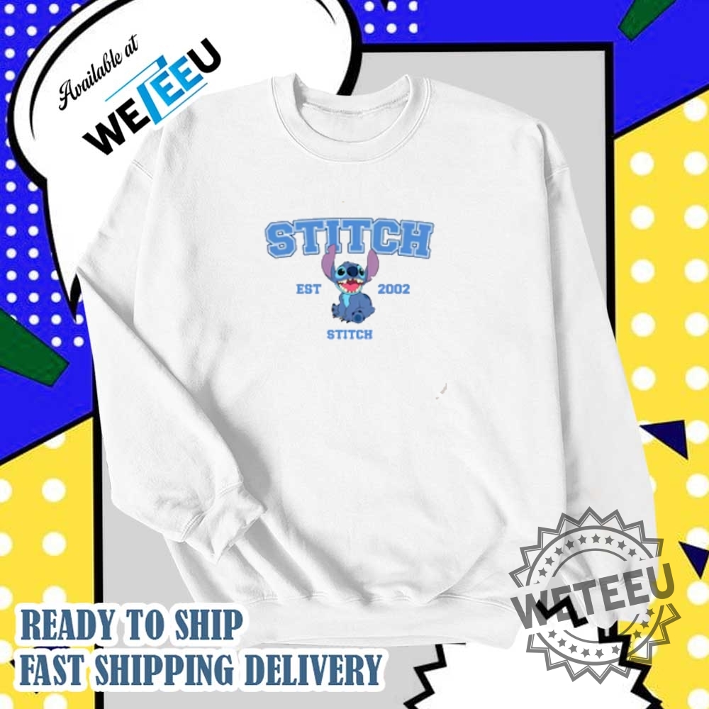 Vintage Stitch 2002 Graphic Tee Cute Cartoon Character Shirt 6 Vintage Stitch 2002 Graphic Tee – Cute Cartoon Character Shirt