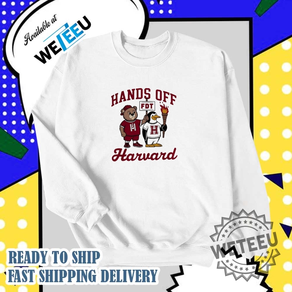Hands Off Harvard Fdt Steve Kerr Harvard Bear And Penguin Shirt 6 Hands Off Harvard FDT Steve Kerr Harvard Bear and Penguin Shirt