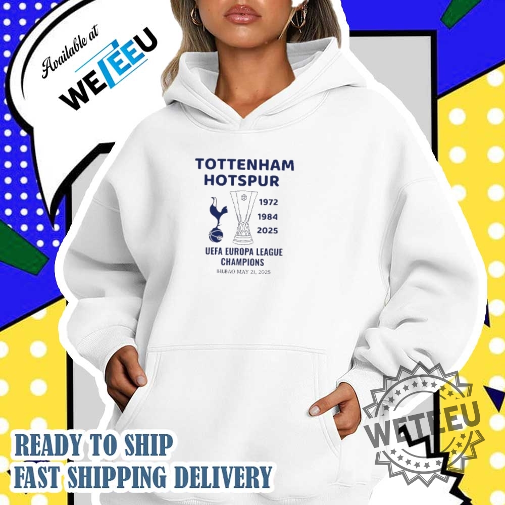 Tottenham Hotspur F.C Uefa Europa League Champions 2025 Shirt 5 Tottenham Hotspur F.C UEFA Europa league champions 2025 shirt