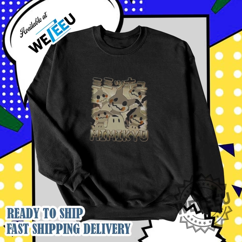 Mimikyu Evolution Pokemon Shirt 6 Mimikyu Evolution Pokemon Shirt
