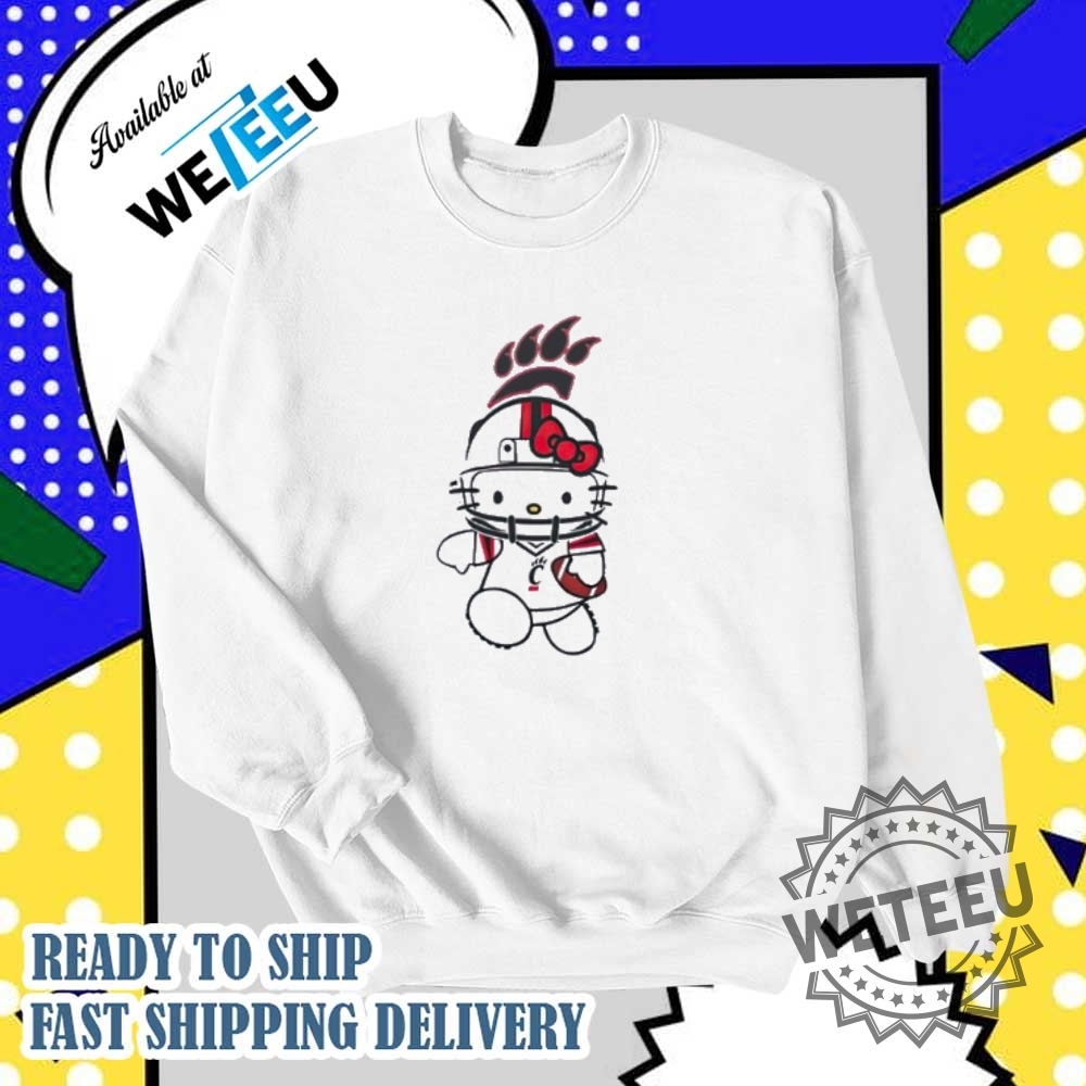 Cincinnati Bearcats Hello Kitty Shirt 6 Cincinnati Bearcats Hello Kitty Shirt